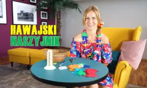 Impreza hawajska? Zrób naszyjnik lei z bibuły krok po kroku!